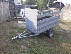 Самодельная модель. Прицеп скотовозка в легковушке!, 550 кг.