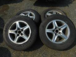 Оригиналы с Harrier 16*6+35 5*114,3+шины Blizzak DM-Z3 215/70/16#9968. 6.0x16" 5x114.30 ET35