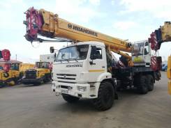 Ивановец КС-45717К-3Р. Автокран на КамАЗе 43118 пробег 3900 2016 г. в., 10 100 куб. см., 25 000 кг., 31,00 м.