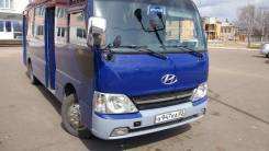 Hyundai County. Продаю надежный автобус, 26 мест, С маршрутом, работой