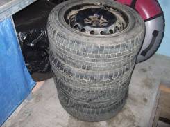 Продам комплект колес 195/65/15 на дисках 5х100. 6.0x15" 5x100.00 ET45 ЦО 54,0 мм.