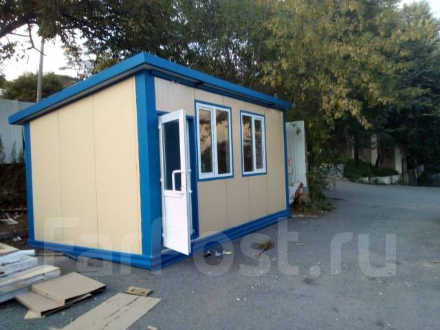 Даччный/пляжный домик, павильон, бытовка, офис из сендвич панелей ...