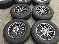 215/65R16 99% на тёмном литье R16 6.5j 48 Rush Harrier XTrail. 6.5x16" 5x114.30 ET40 ЦО 67,0 мм.