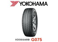 Yokohama Ice Guard G075. Зимние, без шипов, 2017 год, без износа, 4 шт