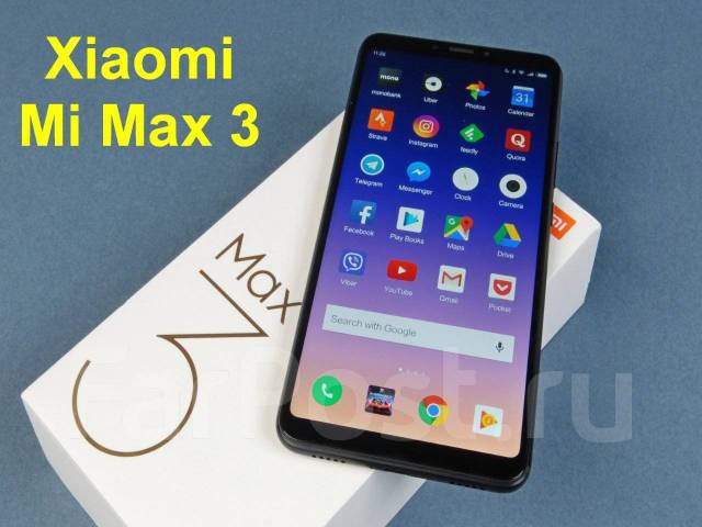 Xiaomi Mi Max 3 4Gb+64Gb. Полный комплект. Возможен обмен