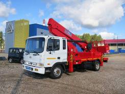 Hyundai HD120. Hyundai HD-120 - автовышка 2008г. в., 196л. с. 6,6л турбо-дизель, 6 600 куб. см., 26 м.