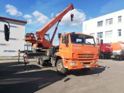 Клинцы КС-55713-1К. Кран автомобильный КС-55713-1К-1 б/у (2014 г., 32000 км., 5850 м. ч. ), 11 150 куб. см., 25 000 кг., 21,00 м.