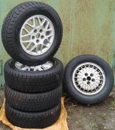 Комплект Hankook Winter W605 на дисках Mitsubishi 215/65 R15 + запаска. 6.0x15" 5x114.30 ET46 ЦО 67,1 мм.