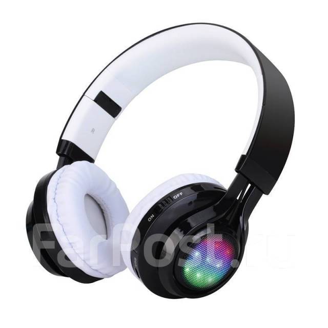 Беспроводные наушники Wireless AB-005 с LED эквалайзером - Наушники во ...