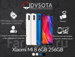 Xiaomi Mi8. Б/у, 256 Гб и больше, Черный, 4G LTE, Dual-SIM, Защищенный