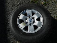 Запаска MMC Pajero 16*7+46 6*139.7+Yokohama 265/70/16#0105. 7.0x16" 6x139.70 ET46