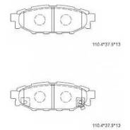 Колодки тормозные дисковые. Subaru Forester, SH5, SH9, SH9L, SHJ Subaru Legacy, BL5, BL9, BM9, BMM, BP5, BP9, BPE, BR9, BRM Subaru Impreza, GE6, GE7...