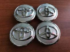 Колпаки на цо литых дисков на Toyota 4 шт. Новые D52/56 (Н3. Диаметр 15"", 1 шт