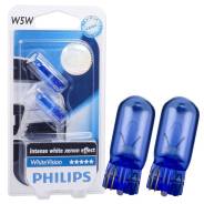 Лампа габаритная (Синяя) к-кт 2шт BlueVision Philips (В наличии) в Екатеринбурге Лампа. Chevrolet: Lacetti, Captiva, Cruze, MW, Nubira, Aveo, Lanos, Epica, Rezzo, Cobalt, Spark Toyota: Corona, Lite Ace, Ipsum, MR-S, Tundra, Sprinte...