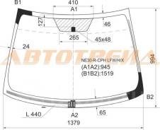 Стекло лобовое. Toyota Auris, ADE150, ADE157, NDE150, NRE150, ZRE151, ZRE152, ZRE152H, ZWE150, ZZE150 Двигатели: 1ADFTV, 1NDTV, 1NRFE, 1ZRFAE, 1ZRFE...