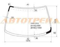 Стекло лобовое. Toyota: Lite Ace, Lite Ace Noah, Noah, Town Ace, Town Ace Noah Двигатели: 2C, 3CE, 3SFE, 5K, 7K, 7KE, 3CT, 3CTE