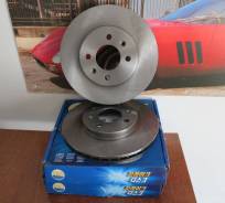 Диск тормозной. Hyundai Accent Hyundai i20 Hyundai Solaris, RB Kia Rio, FB, QB, UB Двигатели: D3FA, D4FC, G4FA, G4FC, G4FD, G4FG, G4LA, G4LC