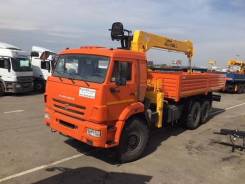 Soosan SCS736LII. КМУ Камаз 43118 (Евро-5) + верх. упр. +борт 6.2, 11 780 куб. см., 10 000 кг., 6x6