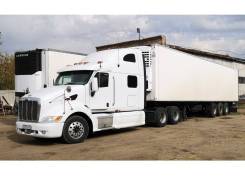 Peterbilt 387. Продаётся сцепка: голова - , фура - Chereau (Франция), 15 000 куб. см., 20 000 кг.