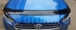 Дефлектор капота. Hyundai Solaris, HCR Двигатели: G4FC, G4LC