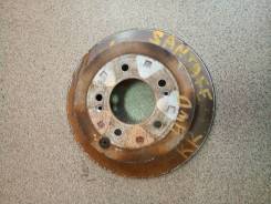 Диск тормозной задний Hyundai Santa Fe (SM) 2000-2006г. OEM:58411-3A300 в Томске Диск тормозной. Hyundai ix35 Hyundai Tucson Hyundai Trajet Hyundai Santa Fe, SM Kia Sportage D4BB, D4BH, D4EA, L6BA, G6BA, G6AU, G4JP, G4JS