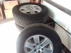 Продам комплект колес от Pajero 4. Mitsubishi Pajero, V83W, V85W, V87W, V88W, V93W, V97W, V98W Двигатели: 4M40, 4M41, 6G72, 6G74, 6G75