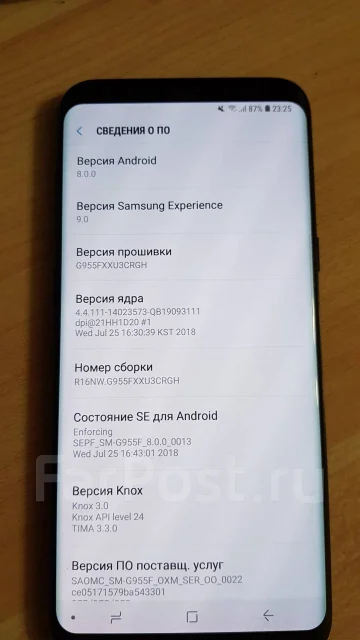 Samsung Galaxy S8+. �/�, ������, 4G LTE, Dual-SIM, ���������� ����