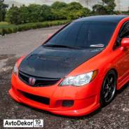 Бампер. Honda Civic, FA1, FA3, FA5, FD1, FD2, FD3, FD7, FG1, FG2, FK1, FK2, FK3, FN1, FN2, FN3, FN4 Двигатели: K20A, K20Z3, L13Z1, LDA, LDA2, LDAMF5...