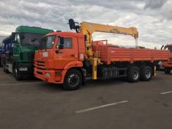 Soosan SCS736LII. КМУ Камаз 65115 (Евро-5) + верх. упр. + борт 6.6, 11 780 куб. см., 12 000 кг., 6x4