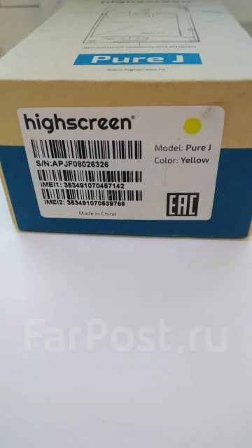 Highscreen Pure J. �/�, ������, 3G ����