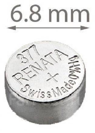 Батарейка Renata 377 / SR626SW для наручных часов и др, новый, в ...