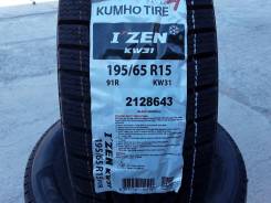 Kumho I'Zen KW31. Зимние, без шипов, 2018 год, без износа, 4 шт