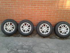 Зимняя шипованая резина на литых дисках 205/70R15. 6.0x15" 5x114.30 ET40 ЦО 73,0 мм.
