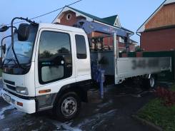Isuzu FRR. Продам грузовик Isuzu Forward с манипулятором, 7 166 куб. см., 5 000 кг., 4x2