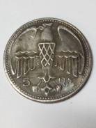5 рейхсмарок Гитлер 1935 г. Под заказ