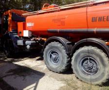 КамАЗ 43118-46. АТЗ Топливозаправщик 15 кубов Камаз 4318 2009г., 14 000 кг.