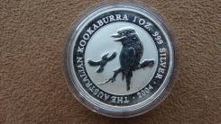 1 доллар 2004 г. Австралия, Кукабарра, серебро