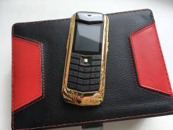 Vertu Ascent. Новый, Золотой