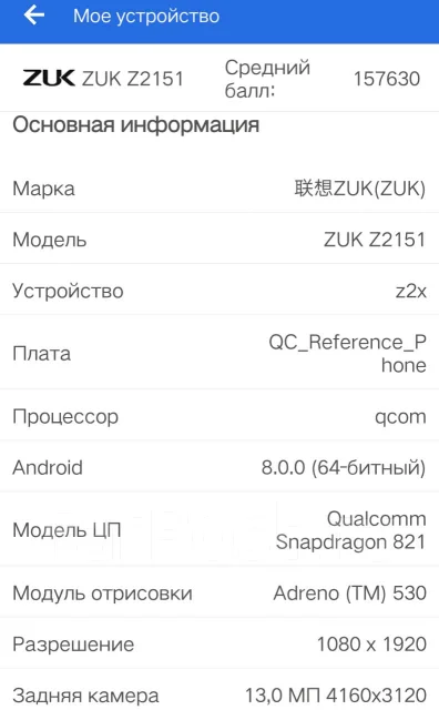 ZUK. �/�, ������, 3G, 4G LTE, Dual-SIM ����