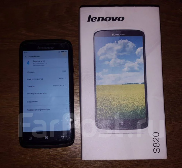 Lenovo S820. �/�, ������, 3G, Dual-SIM ����