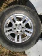 Колеса Toyota 275/65/17 Nokian Hakkappelita 7. 7.5x17" 6x139.70 ET15 ЦО 106,0 мм.