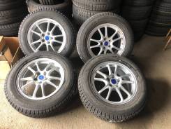 Калёса на 17 5*114,30. Toyota RAV4. 225/65R17 зима. 7.0x17" 5x114.30 ET45 ЦО 60,0 мм.