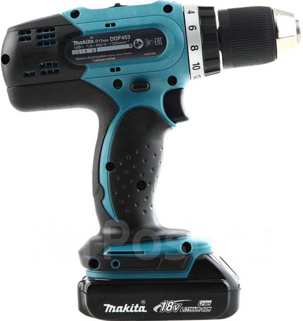 Запчасти для шуруповерта Makita DDF453 - Инструменты и строительное ...