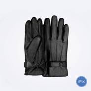 Перчатки кожаные.