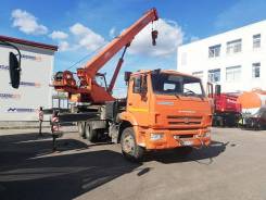Клинцы КС-55713-1К. Кран автомобильный КС-55713-1К-1 б/у (2014 г., 32000 км., 5850 м. ч. ), 25 000 кг., 21,00 м.