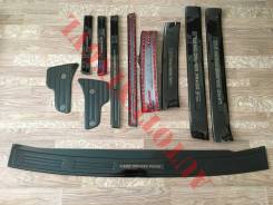 Накладка на порог. Toyota Land Cruiser Prado, GDJ150, GDJ150L, GDJ150W, GDJ151, GDJ151W, GDJ155. Под заказ