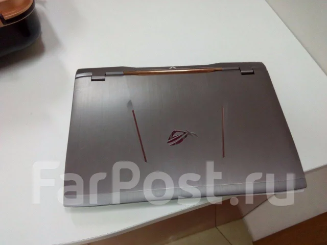 Asus ROG. 17.3", 3,6����, ��� 32 ��, ���� 256���, WiFi: 1, Bluetooth: 1, ����������� �� 2��. ����