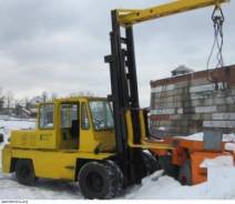 Львовский погрузчик. Львовский вилочный погрузчик 7 тонн, 7 000 кг.