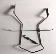 Крепление запасного колеса. Mitsubishi Delica, PA3V, PA3W, PA4W, PA5V, PA5W, PB3V, PB4V, PB4W, PB5V, PB5W, PB6W, PC3W, PC4W, PC5W, PD3W, PD4V, PD4W, P...