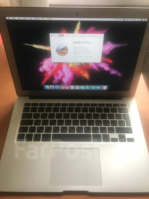 Apple MacBook Air 13 2017 Mid. 13.3", 1,8����, ��� 8 ��, ���� 128���, ����������� �� 10��. ����